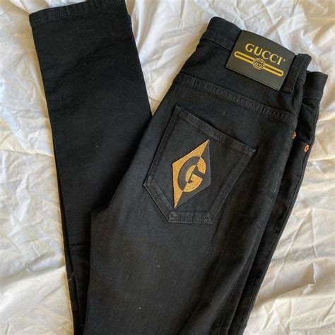 gucci skinny jeans replicas|Gucci famous jeans.